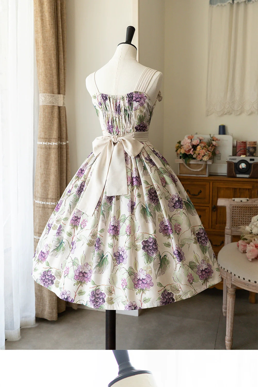 Forest Holiday - Elegant Lolita Foral Print JSK Dress Multicolors - image 23