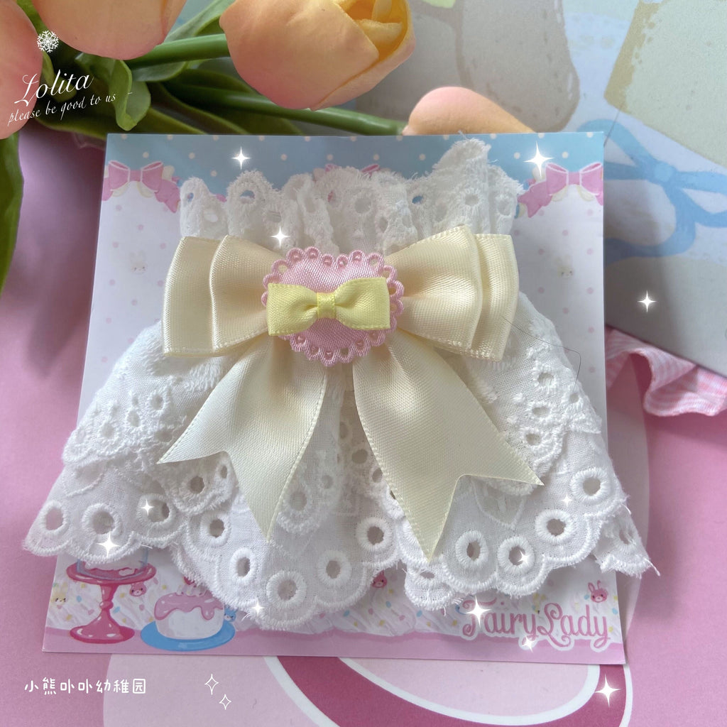 Sweet Lolita Cuff with Heart and Bow - image 5