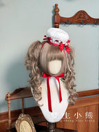 Bite The Cake - Sweet Lolita Accessories, Red & White Polka Dots - image 9