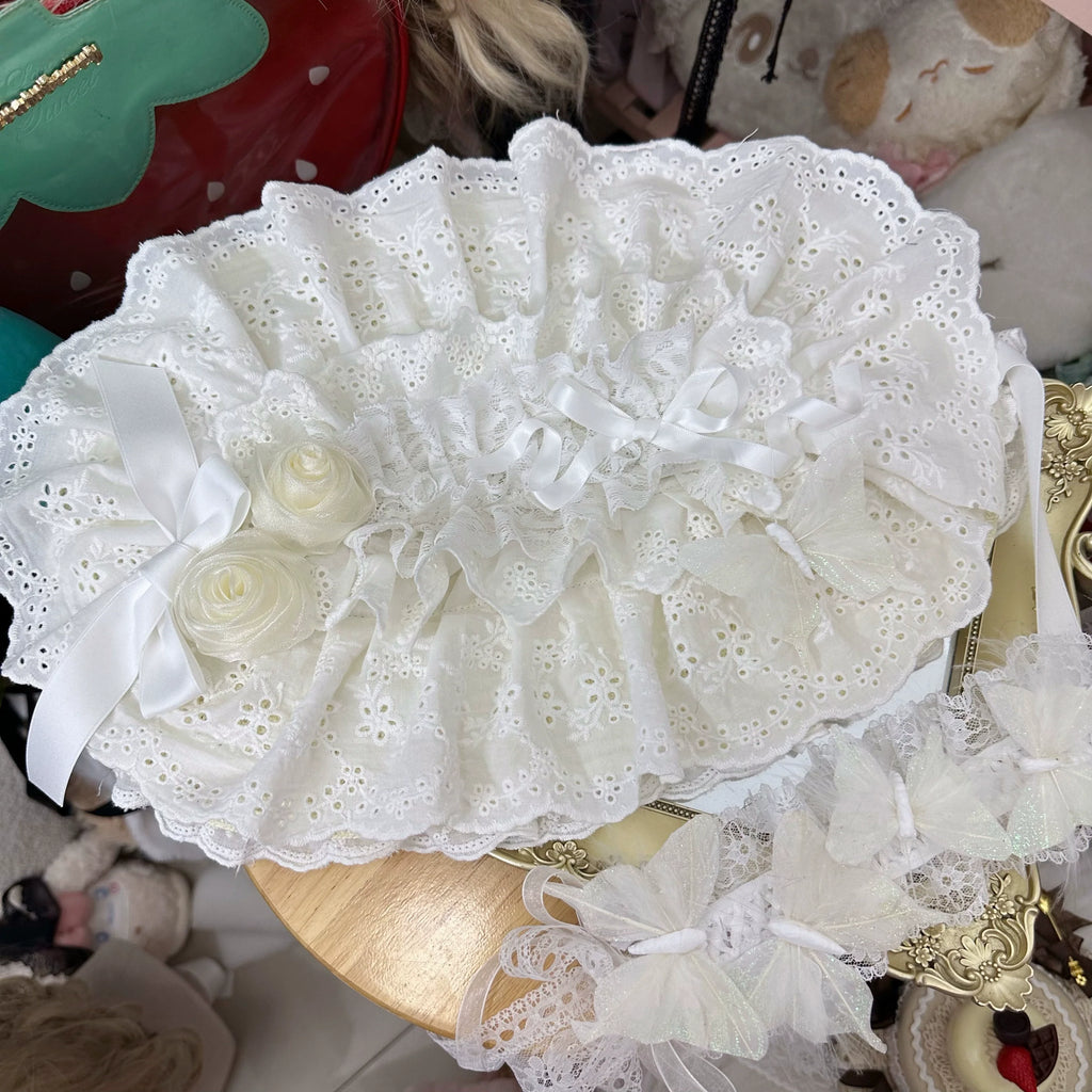 Gothic Lolita Bonnet Pure Cotton Hat Collection - image 34