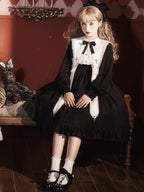 Black Nun - Gothic Lolita OP Dress - image 4