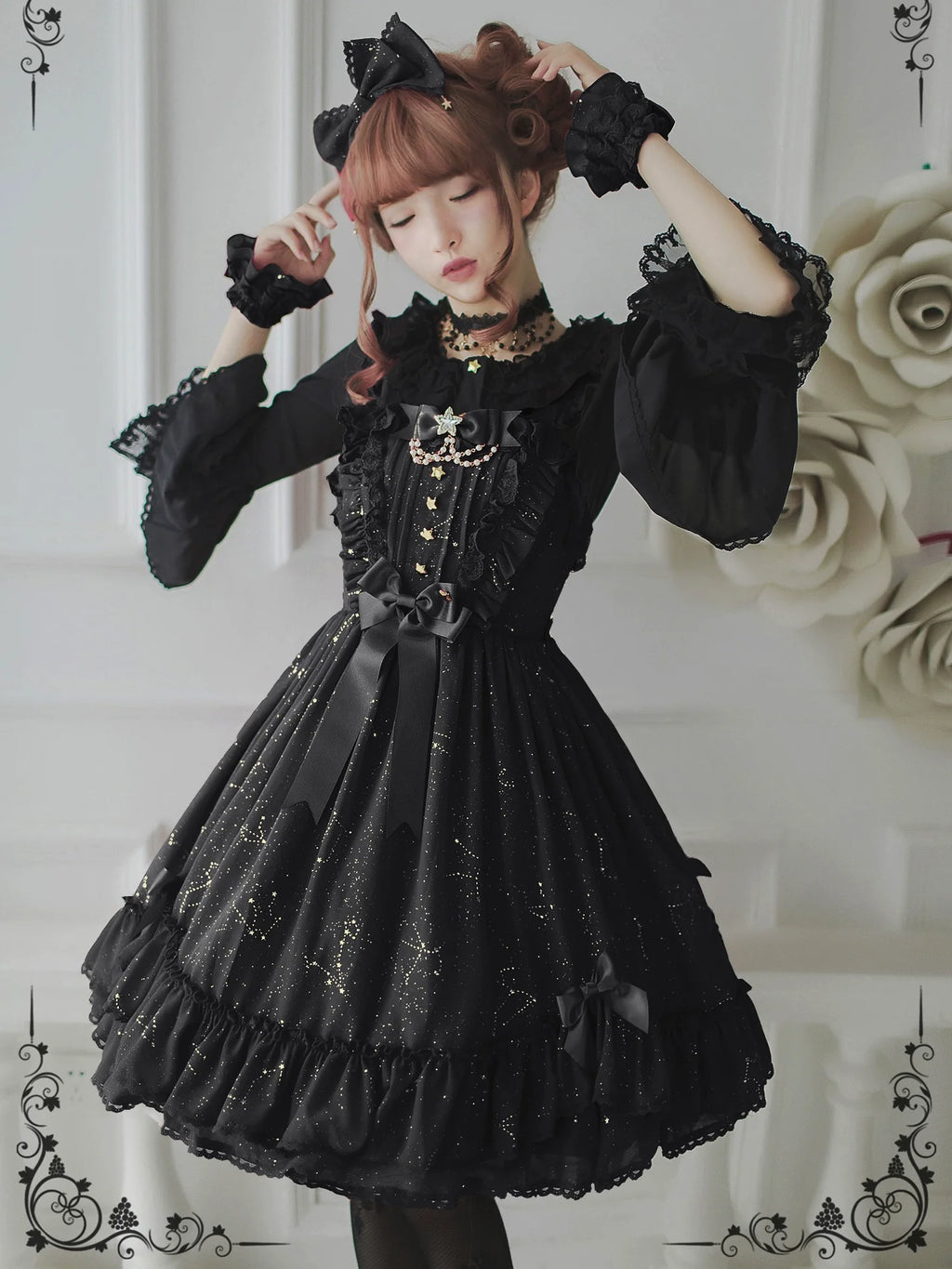 The Whisper of Stars - Gothic Constellation Lolita JSK - image 1