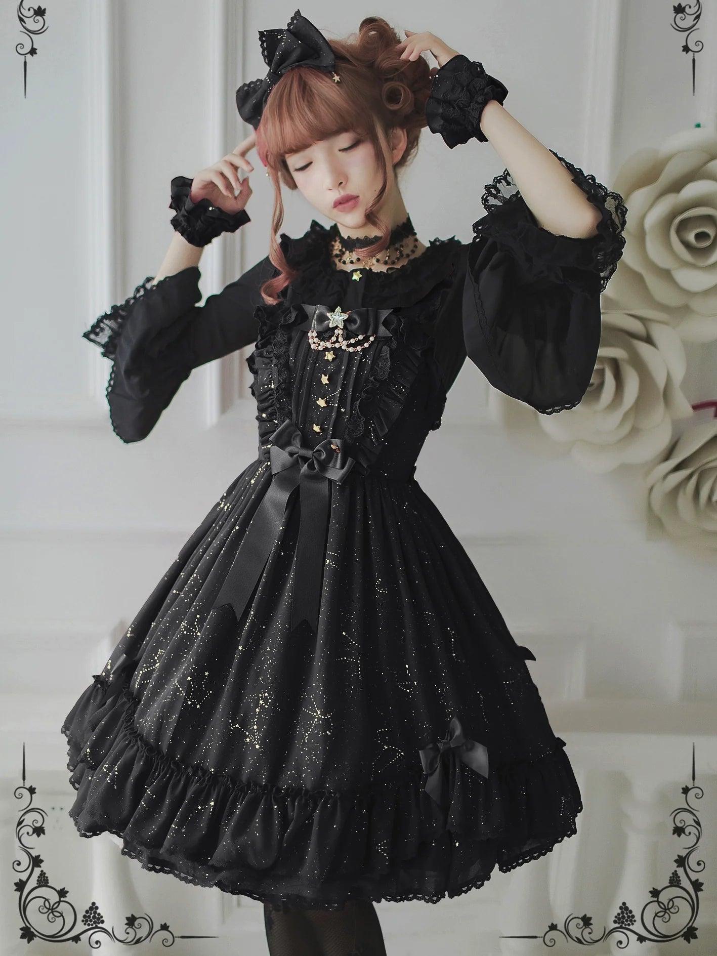 The Whisper of Stars - Gothic Constellation Lolita JSK - image 1
