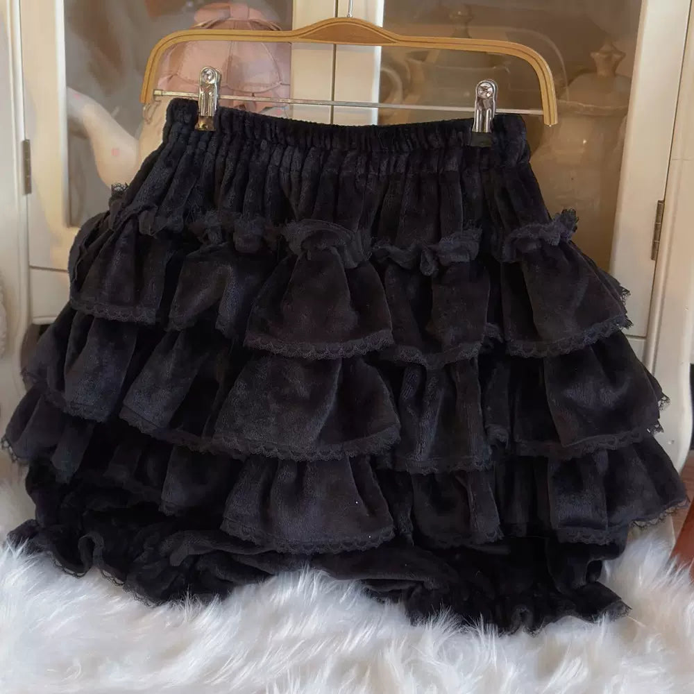 Cotton Lolita Bloomer, Loose Ruffled Hem - image 21