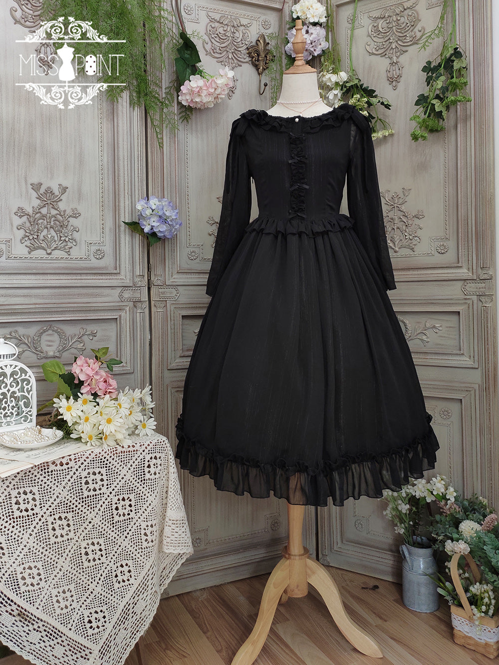 Rhine Riverside - Summer Lolita Chiffon Cardigan - image 9