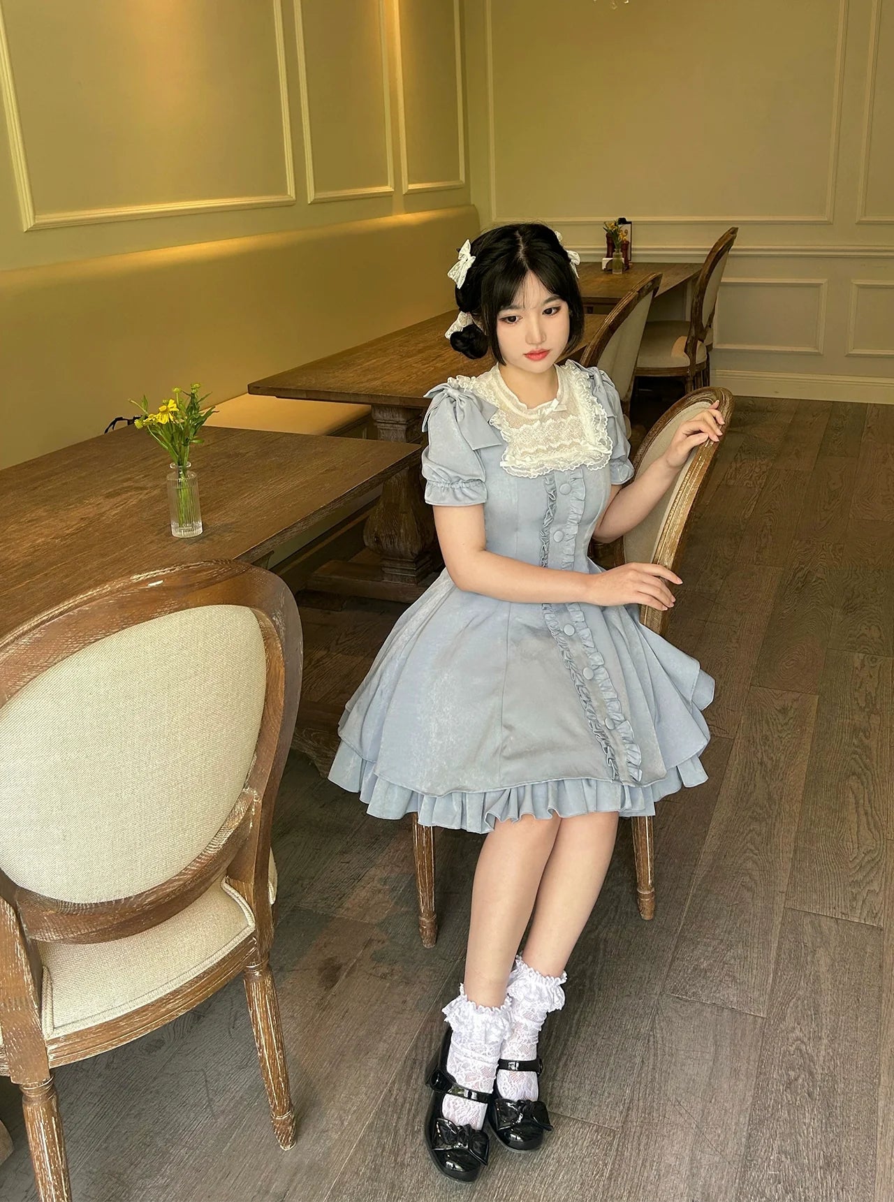 Plus Size Lolita OP Dress Summer Dress - image 32