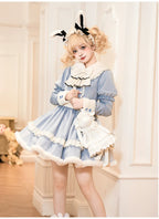 Puppet Box - Kawaii Lolita Bag Lamb Kitten Detachable Bag Dress Hat and Accessories - image 6