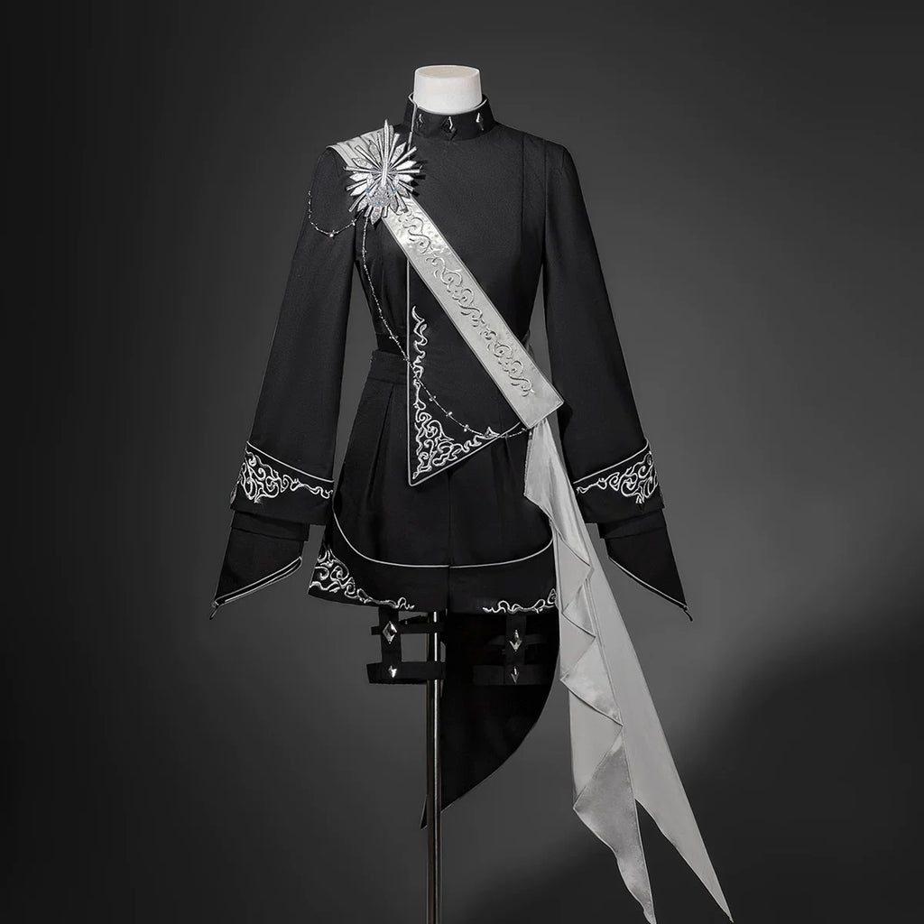 Oathbound Sword - Ouji Top, Shorts and High-Low Coat Collection - image 15