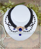 Lolita Pearl Necklace, Gemstone Pendant and Matching Ring Collection - image 17