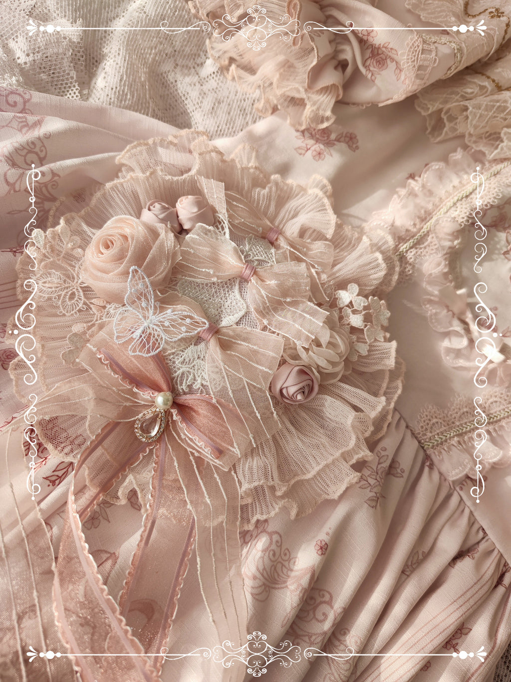 Sunset Realm Lolita Bride Gorgeous OP FS - image 45