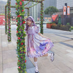 Dreamy Starry - Sweet Lolita Shoes Low Heel Bow Shoes - image 4