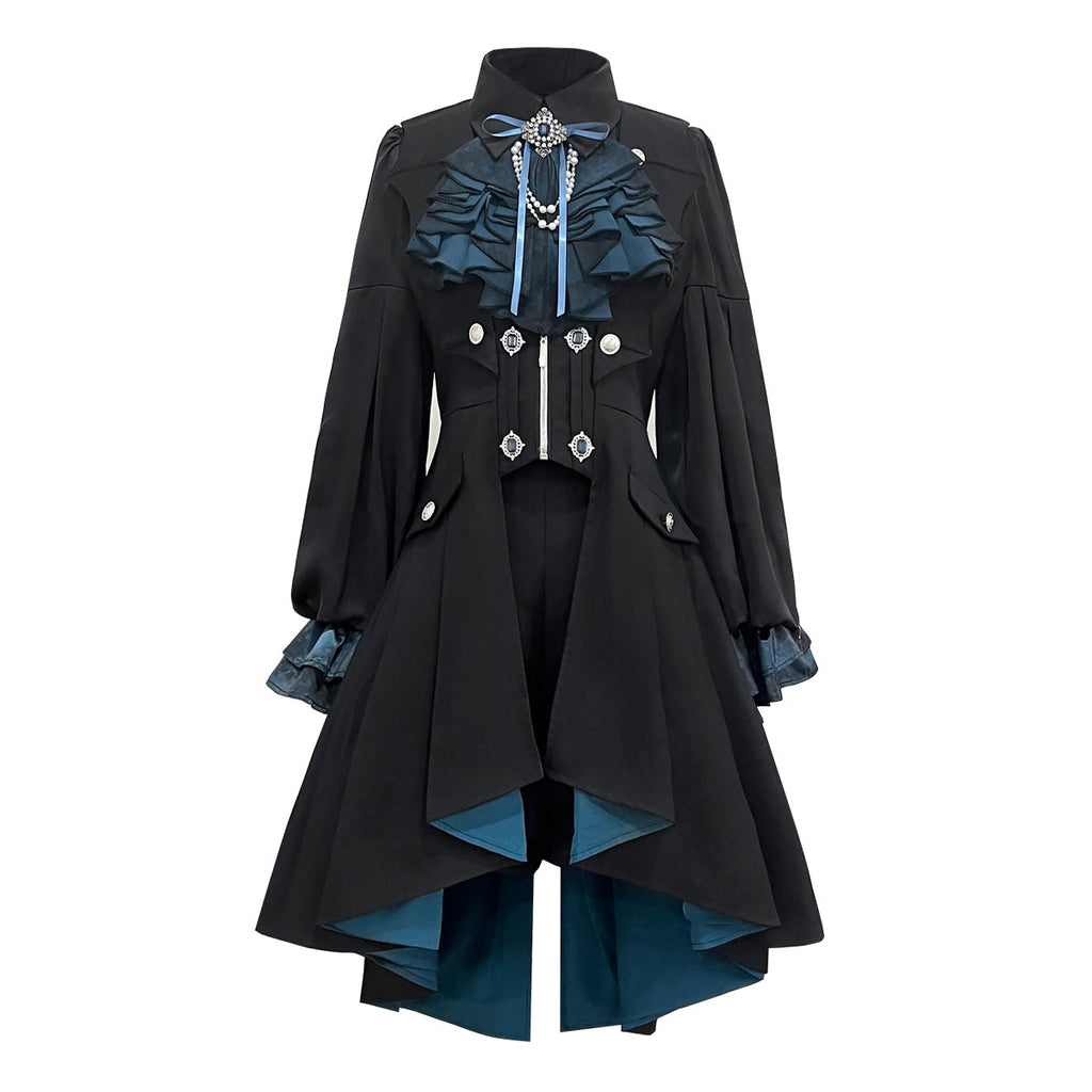 Mystique Melody - Ouji Lolita Shorts, Prince Long Vest Collection - image 16