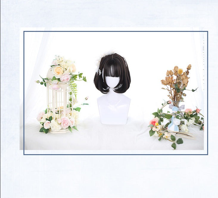 Sweet 30cm BOBO Short Lolita Wig Multicolors - image 9