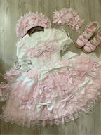 Love Descends - Wedding Lolita JSK Dress, White Blouse and Accessories - image 4