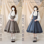 South of the Forest Vintage Classic Lolita Halter JSK and Blouse Series - image 7