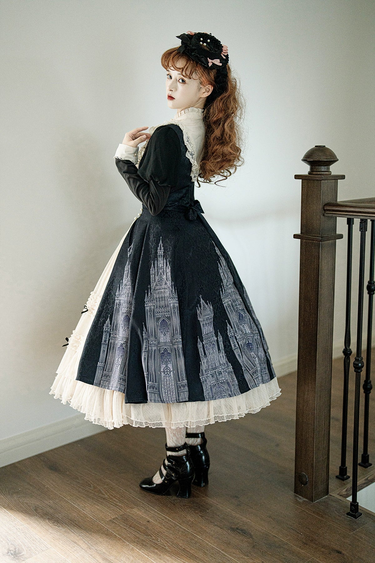 Church Bell - Elegant Lolita OP Dress Long Sleeve Spring Autumn - image 9
