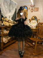 Feather's Ballad Wedding Lolita Tiered JSK Dress - image 14