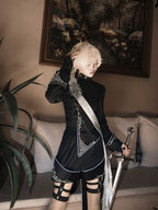 Oathbound Sword - Ouji Top, Shorts and High-Low Coat Collection - image 14