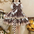 Chocolate Milk Pie - Sweet Lolita JSK Dress Summer Salopette - image 20