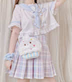 Cute Plush Lolita Bag Rabbit Cake Bag - image 6
