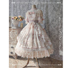 Sunset Realm Lolita Bride Gorgeous OP FS - image 34