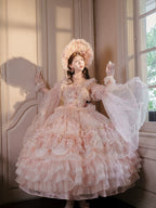 Runaway Princess Pink Wedding Lolita Dress, Plus Size Friendly - image 2
