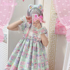 Cheese Cat - Sweet and Playful Strawberry Gingham Lace Cuffs - image 18