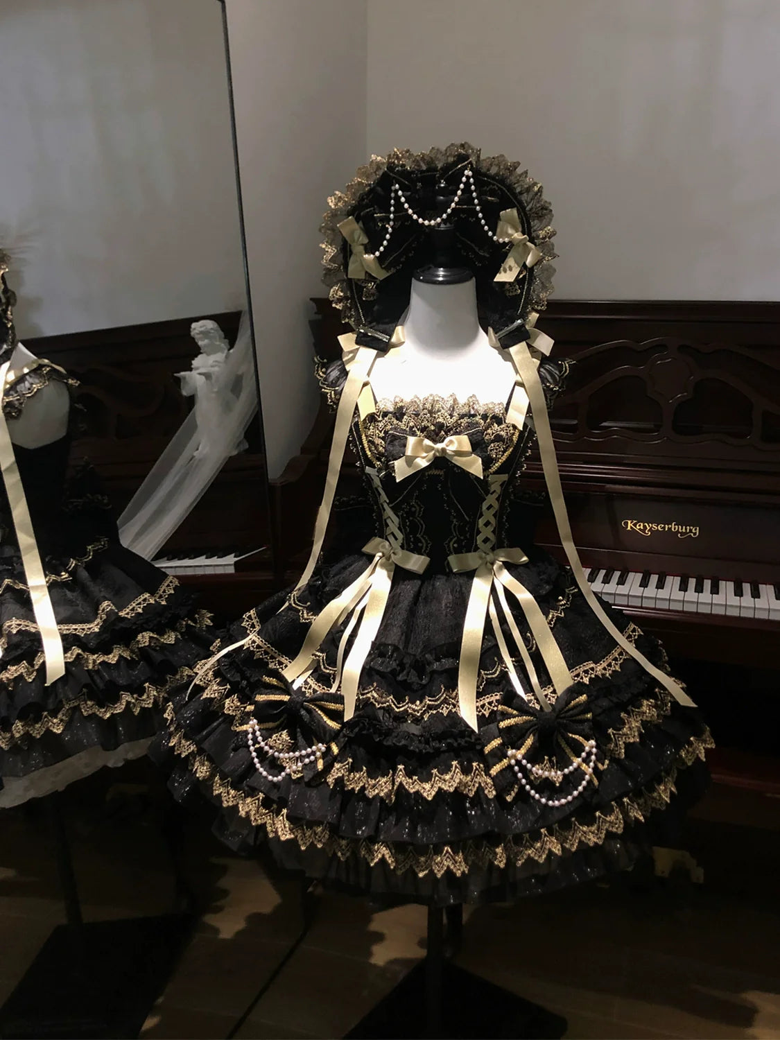 Gilded Memories Princess Lolita Tiered JSK Dress - image 10