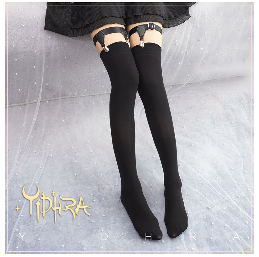 Lolita Tights Holdups Anti-slip Leg Clips - image 4