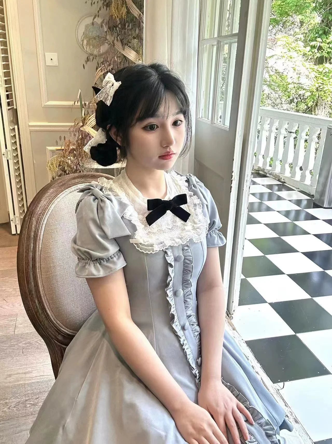Plus Size Lolita OP Dress Summer Dress - image 34
