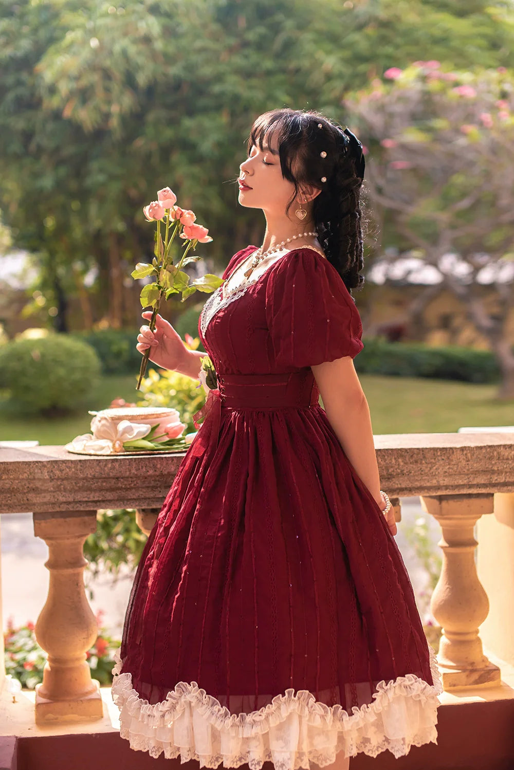 Tulip - Classic Lolita Short Sleeve OP Dress - image 41