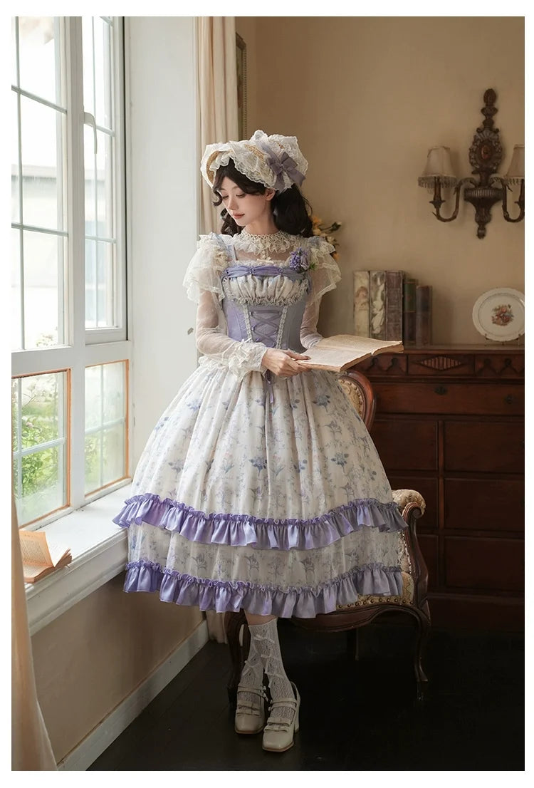 Iris Secret Twins Lolita OP and Bodice JSK Series and Accessories - image 14