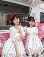 Picnic Bunny Girl - Plus Size Lolita JSK Short Sleeve OP Dress - image 23