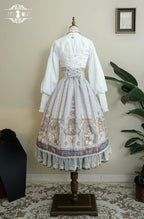 Demon Hunting Notes - Fishbone Gothic Lolita Skirt - image 58