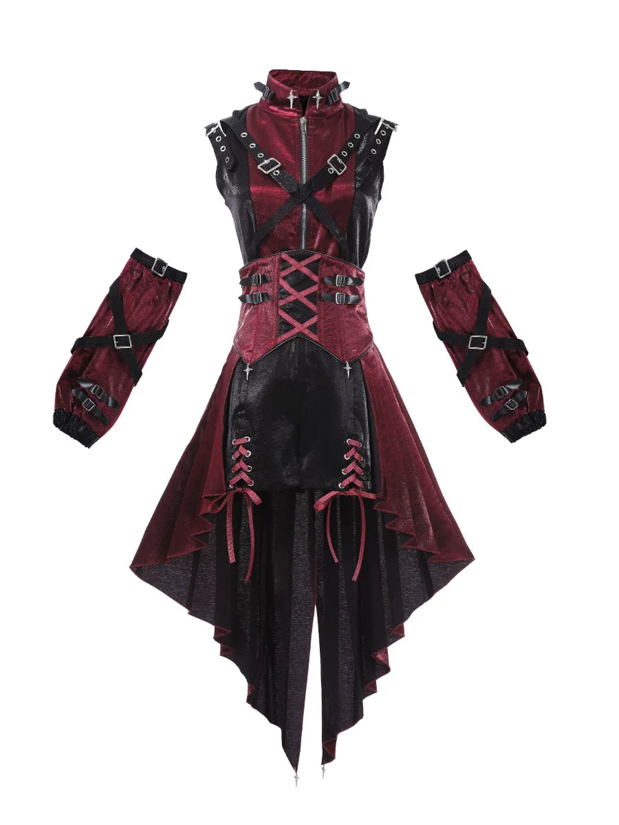 Prime Assassin - Ouji Lolita Suspender Skirt Full Set & Separates - image 10