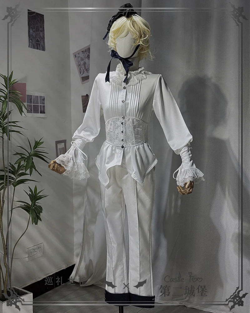 Coffin of Pilgrimage - Medieval European Ouji Lolita Shirt & Pants Suit - image 60