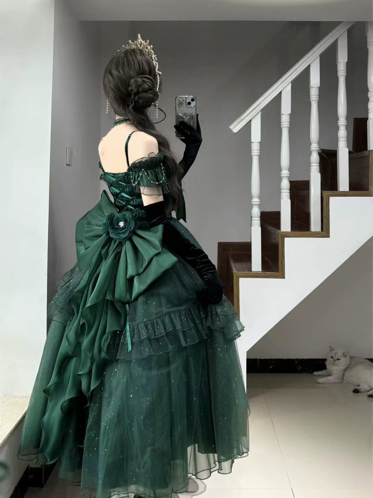 Milky Way - Brilliant Princess Lolita Prom Dress Multicolors Long Dress - image 5