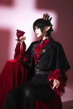 Night & Day Sonata Ouji Lolita Shirt and Pants Set - image 30
