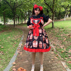 Rainbow Cake Plus Size Lolita Doll Collar Blouse - image 2