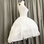 Lolita Petticoat White Plus Size Triple Layer Hoop Petticoat - image 4