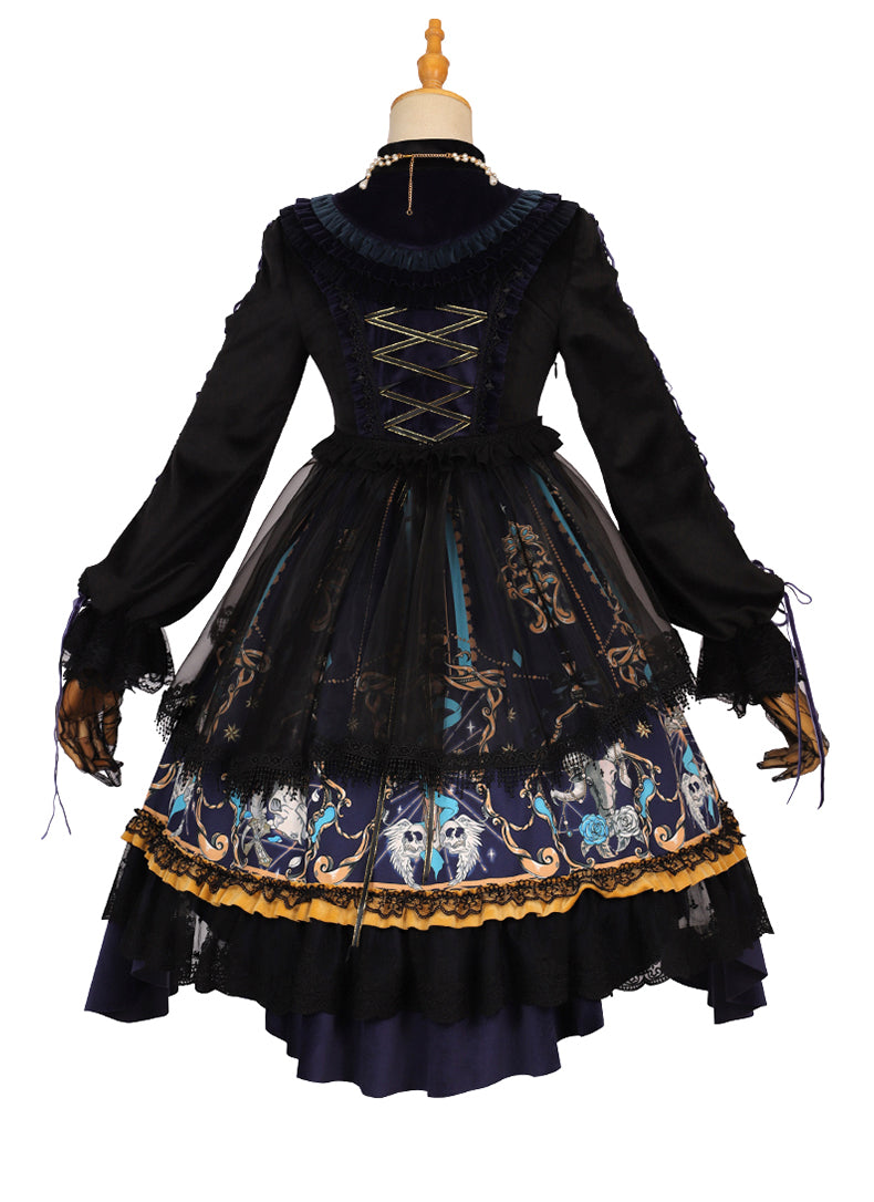 God Redemption - Retro Gothic OP, Printed Dress and Accessories - image 8