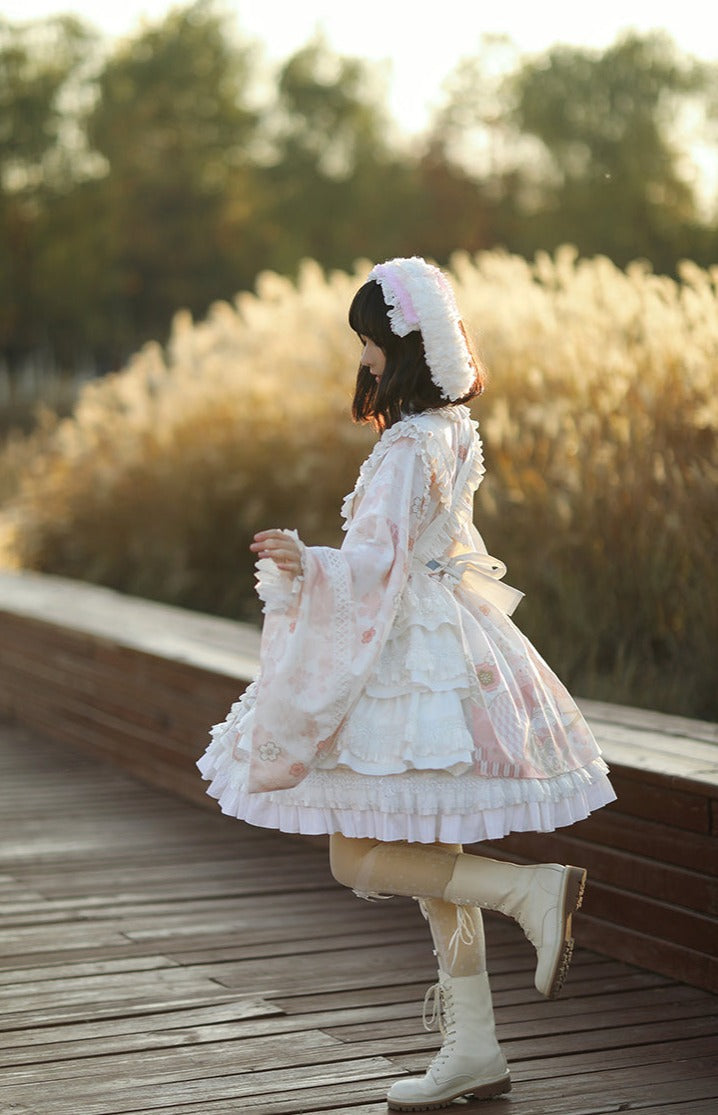 Xiaochunrihe - Wa Lolita OP Dress and Accessories - image 7