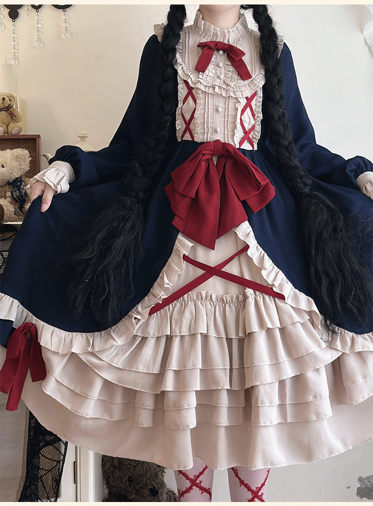 Halloween Retro - Plus Size Lolita OP Dress - image 5