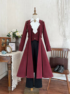 The Legend of Dracula - Gothic Ouji Lolita Winter Coat Set - image 11