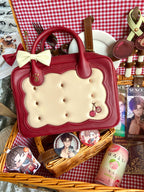 Kawaii Lolita Bag Cherry Biscuit Shoulder Crossbody Handbag - image 29