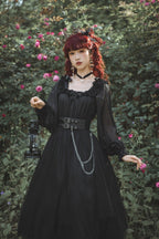 The Girl Assassin - Halloween Gothic Lolita Irregularly Hemline Dress - image 21