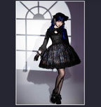 Night Traveler - Classic Gothic Lolita Dress with Stained Glass Window Print - image 41
