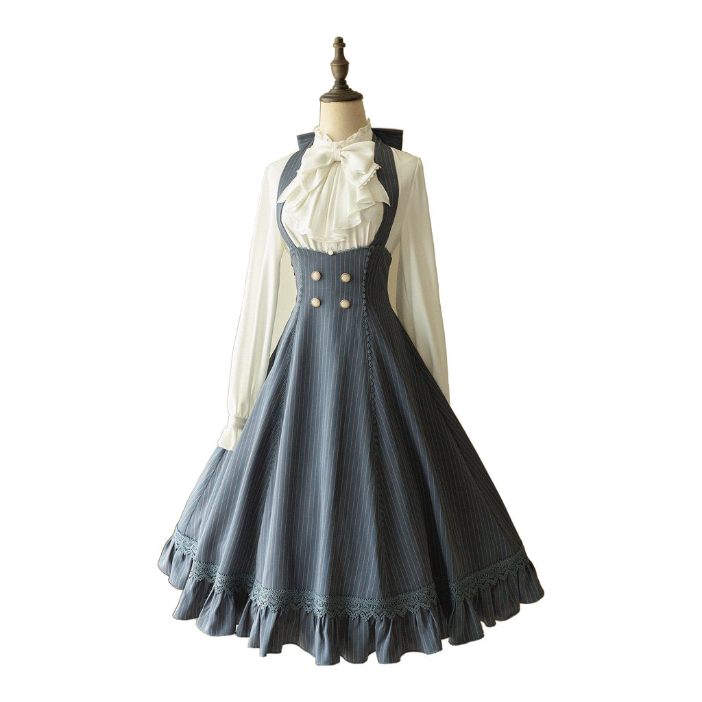 South of the Forest Vintage Classic Lolita Halter JSK and Blouse Series - image 17