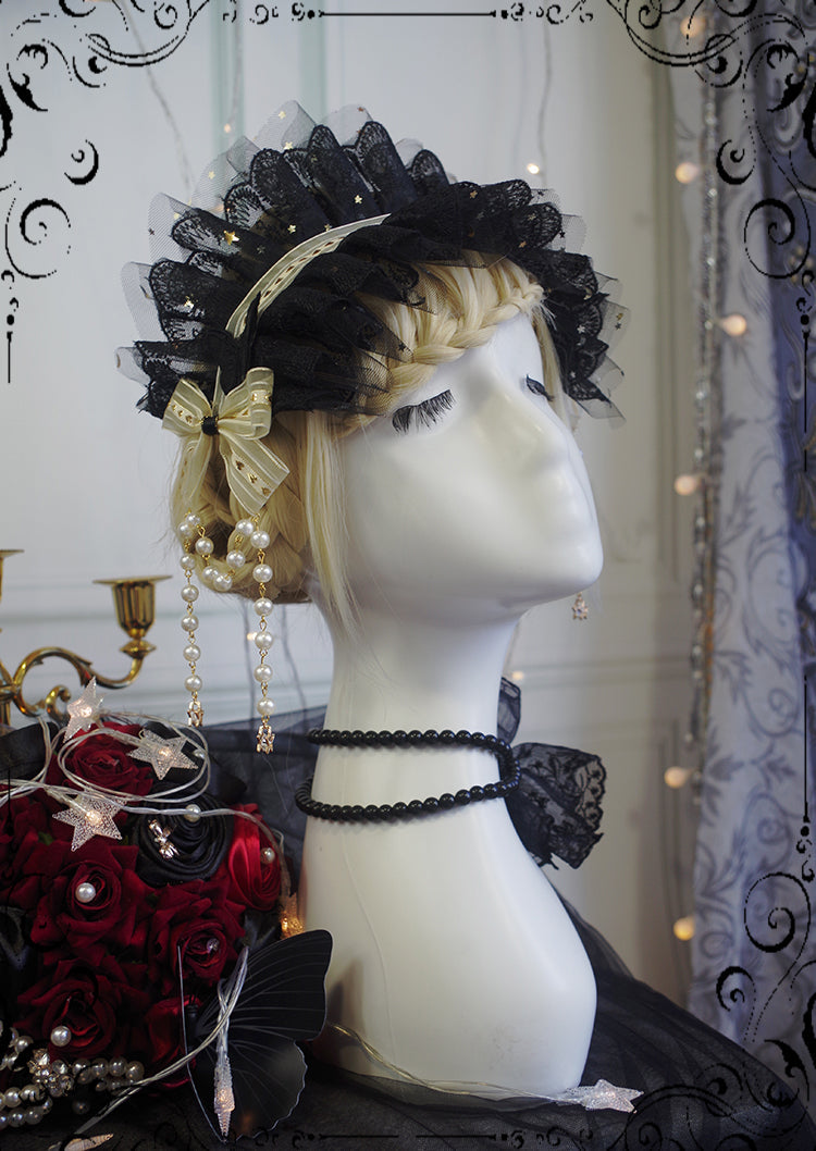 Fate Quartet Gothic Bridal Lolita JSK Dress - image 31