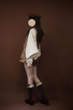Famous Detective Goose - Ouji Lolita Shorts Set, Pockets - image 6